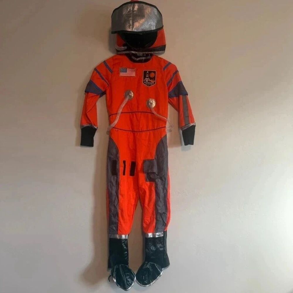 Kids Astronaut Halloween Costume Size 7-8 Boys